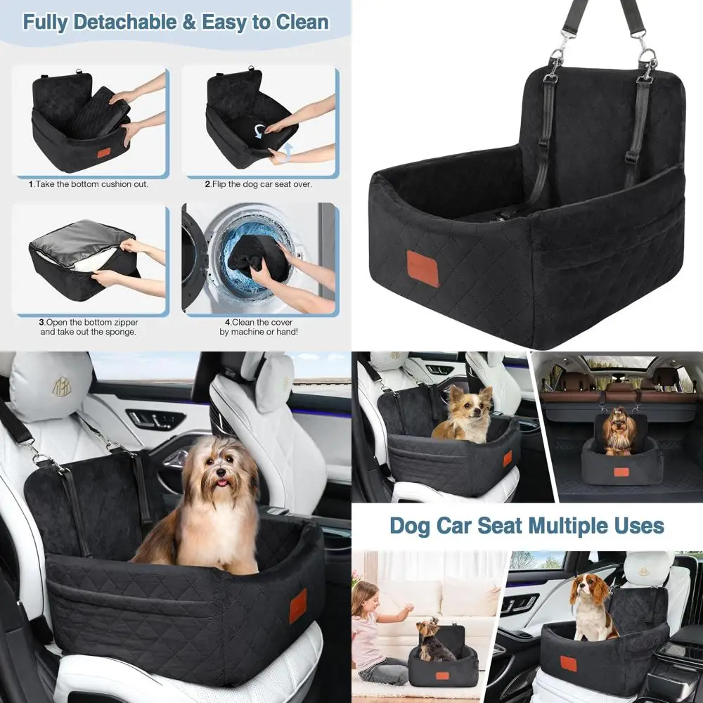 Моющееся автокресло из пены с эффектом памяти для маленьких собак до 30 фунтов, дорожная кровать со съемным чехлом, 2 кармана и поводок безопасности, нескользящая B
Моющееся автокресло из пены с эффектом памяти для маленьких собак до 30 фунтов, дорожная кровать со съемным чехлом, 2 кармана и поводок безопасности, нескользящая B