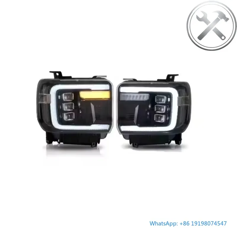 Factory Direct 2014-2019 Heavy Pickup Truck Full LED Headlights Assembly 12V 6000K Waterproof DRL Automotive Lighting Parts
Factory Direct 2014-2019 Heavy Pickup Truck Full LED Headlights Assembly 12V 6000K Waterproof DRL Automotive Lighting Parts