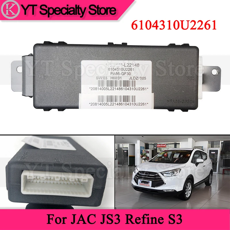 Kamshing 6104310U2261 Car Window Anti Pinch Controller For JAC JS3 Refine S3 Elevator Computer Board Anti Pinch Module
Kamshing 6104310U2261 Car Window Anti Pinch Controller For JAC JS3 Refine S3 Elevator Computer Board Anti Pinch Module