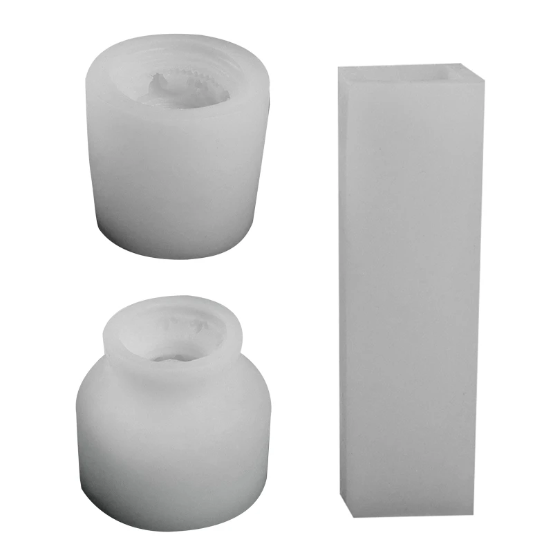 Candle Moulds Plaster Soap Silicone Moulds DIY Home Decoration Gadgets 3 Styles
Candle Moulds Plaster Soap Silicone Moulds DIY Home Decoration Gadgets 3 Styles