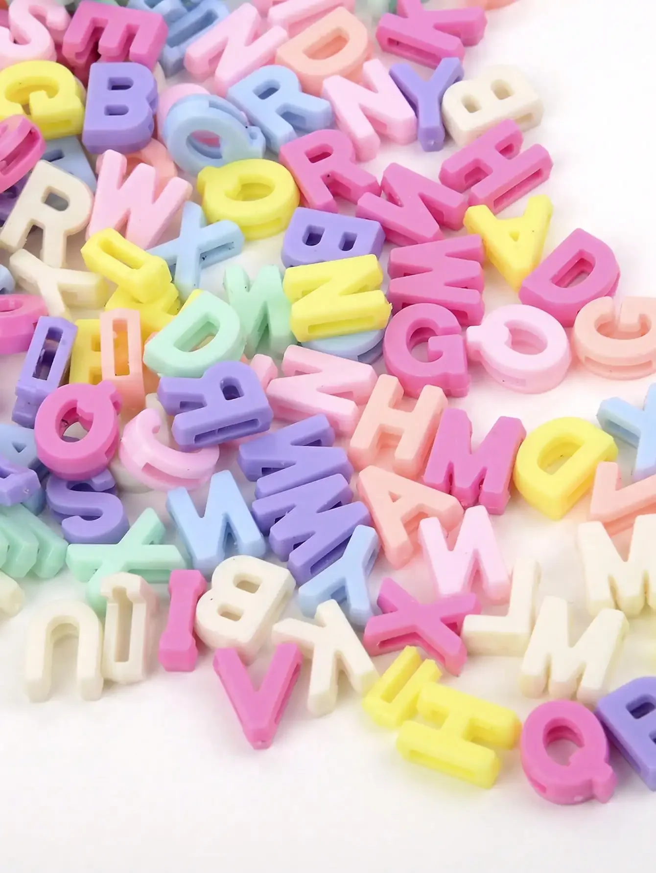 100pcs Acrylic Letter Alphabet Charms Pendants For DIY Necklace Jewelry Making Eyeglass Lanyard Crafts Findings Accessories(Random Letters)
100pcs Acrylic Letter Alphabet Charms Pendants For DIY Necklace Jewelry Making Eyeglass Lanyard Crafts Findings Accessories(Random Letters)
