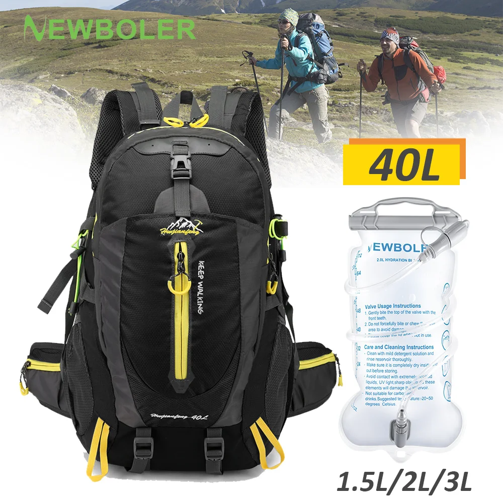 40L Hiking Backpack Lightweight Travel Mountaineering Backpack Waterproof Sport Bags Climbing Rucksack Backpack Men Accessories
40L Hiking Backpack Lightweight Travel Mountaineering Backpack Waterproof Sport Bags Climbing Rucksack Backpack Men Accessories