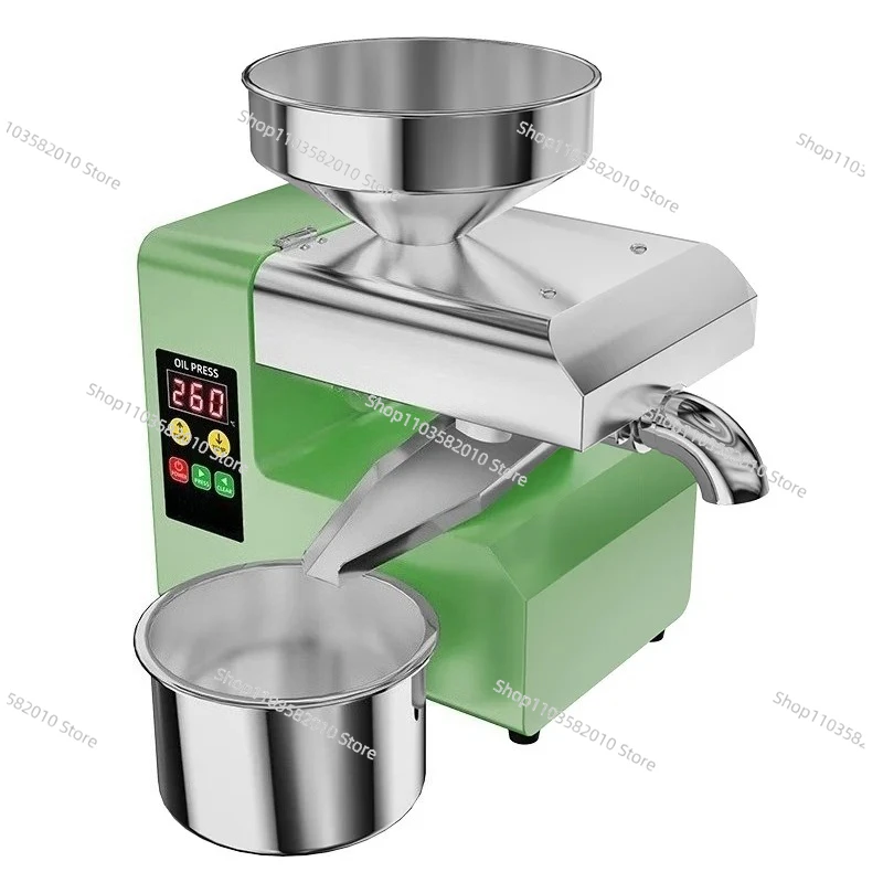 Intelligent Automatic Oil Press Machine, Hot Cold Press for Peanut Coconut Meat Multi-function Extractor
Intelligent Automatic Oil Press Machine, Hot Cold Press for Peanut Coconut Meat Multi-function Extractor