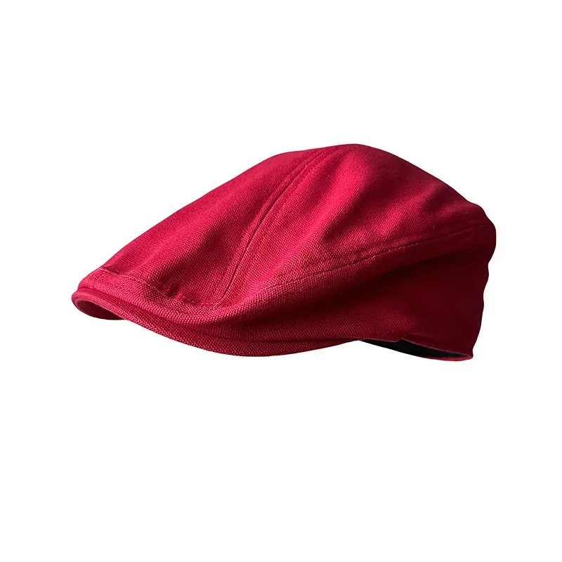 Spring Summer Cotton Twill Cap for Women, British Style Red Flat Peak Hat & Beret, Casual Unisex Adjustable
Spring Summer Cotton Twill Cap for Women, British Style Red Flat Peak Hat & Beret, Casual Unisex Adjustable