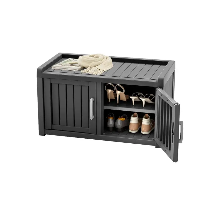 Shoe Cabinet Waterproof UVResistant,Storage Bench Indoor Outdoor with Adjustable Shelves,for Entryway Bedroom,Hallw Customizable
Shoe Cabinet Waterproof UVResistant,Storage Bench Indoor Outdoor with Adjustable Shelves,for Entryway Bedroom,Hallw Customizable