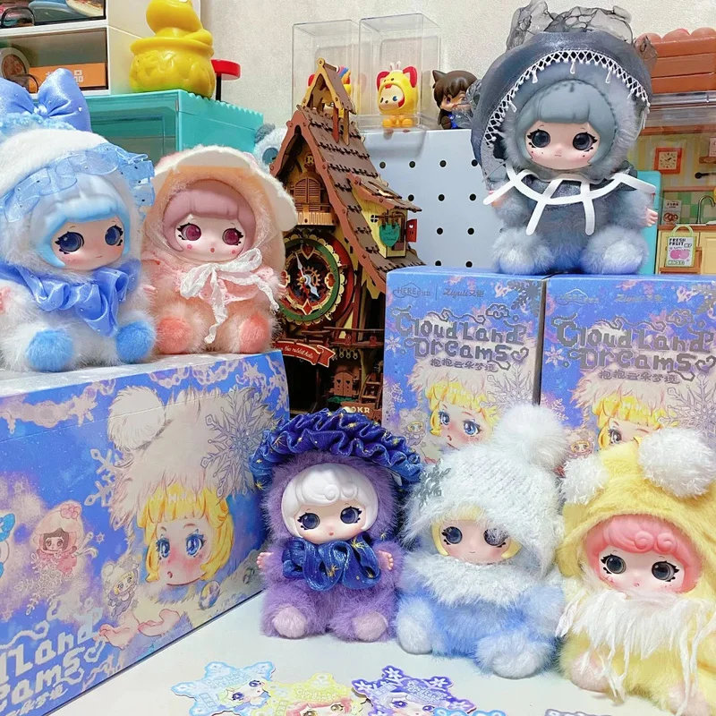 Новая серия виниловых кукол Ziyuli Cloudland Dreams в слепых коробках (Blind Box), милые куклы для девочек и мальчиков, подарок, аниме-фигурки, игрушки
Новая серия виниловых кукол Ziyuli Cloudland Dreams в слепых коробках (Blind Box), милые куклы для девочек и мальчиков, подарок, аниме-фигурки, игрушки