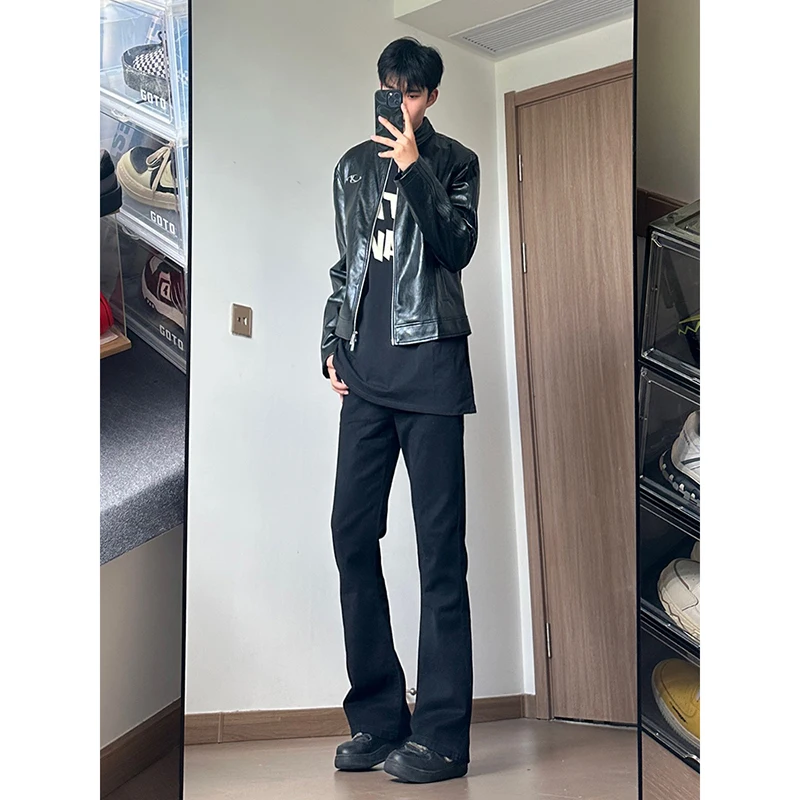 Cleanfit High Waist Slim Fit Men's Jeans American Vibe Straight Leg Jeans Knife Design Youth Faion Cotton Polyester Blend
Cleanfit High Waist Slim Fit Men's Jeans American Vibe Straight Leg Jeans Knife Design Youth Faion Cotton Polyester Blend