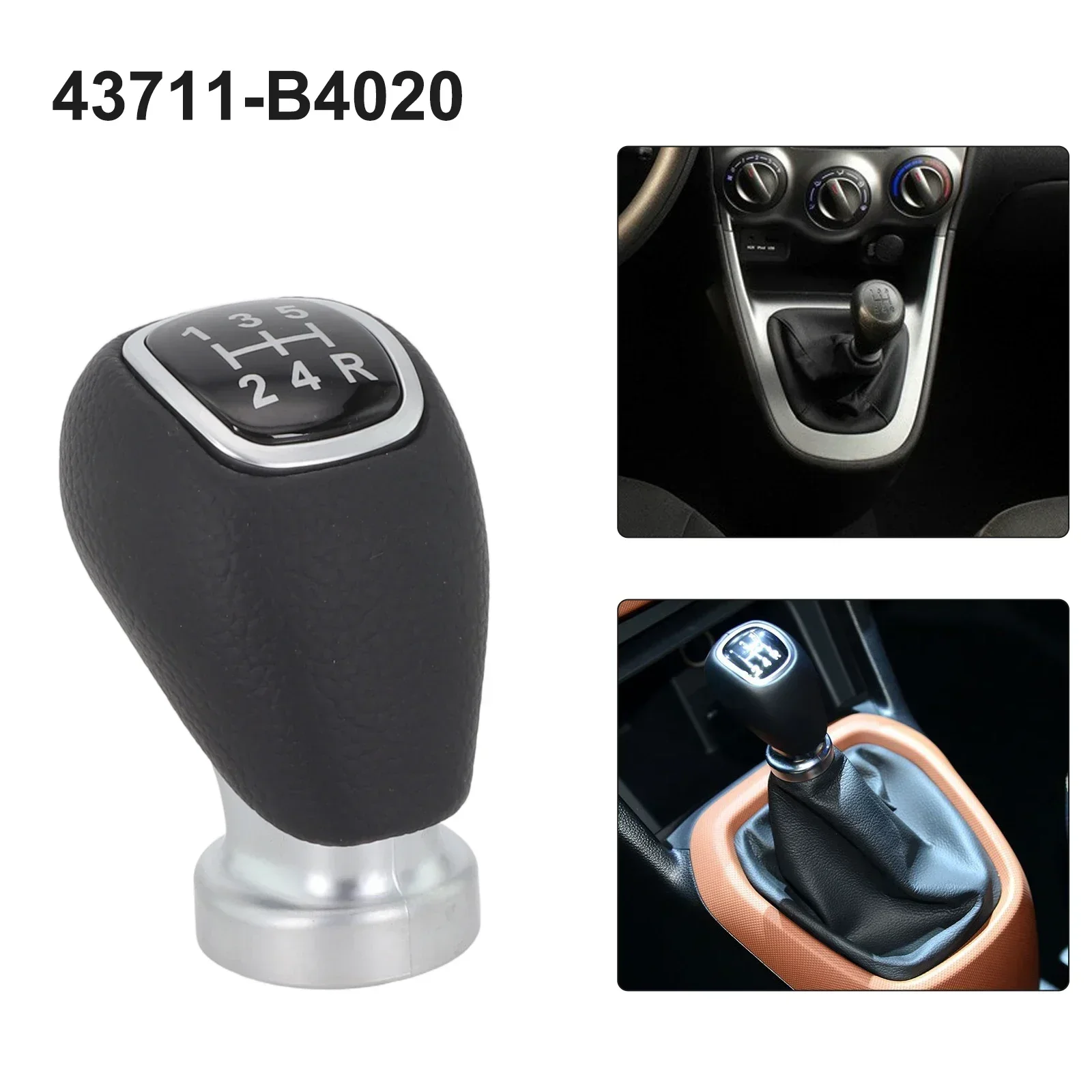 Practical Gear Knob 43711-B4020 2007-2013 5 Speed Enhanced Control Exquisite Workmanship For Hyundai I10 2007-2013 
Practical Gear Knob 43711-B4020 2007-2013 5 Speed Enhanced Control Exquisite Workmanship For Hyundai I10 2007-2013
