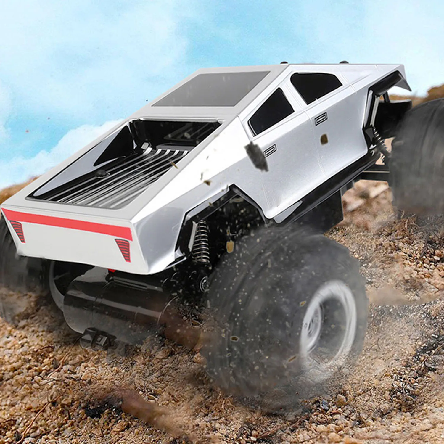 Toy 1:24 4*4 2.4GHz RC Pickup Truck Wireless Control Off Road Vehicle Rock Crawler Car Q208 Ready to Go Transmitter LED Lamps
Toy 1:24 4*4 2.4GHz RC Pickup Truck Wireless Control Off Road Vehicle Rock Crawler Car Q208 Ready to Go Transmitter LED Lamps