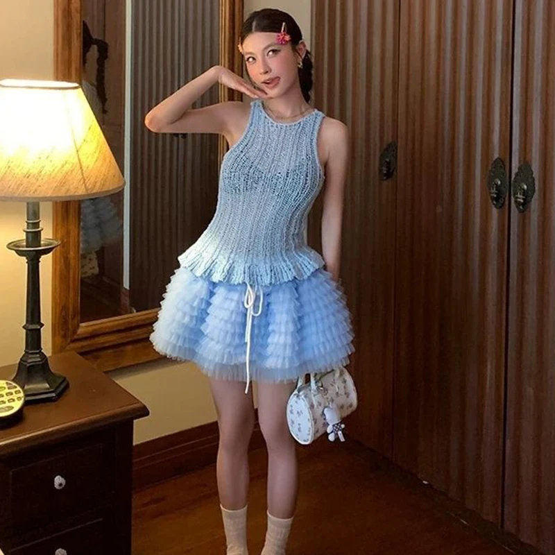 2025 Layered Heavy Embroidery Mesh Skirt Ballet Style Puffy Women's Slimming Half-length Skirts Fashionable Cotton Knitte
2025 Layered Heavy Embroidery Mesh Skirt Ballet Style Puffy Women's Slimming Half-length Skirts Fashionable Cotton Knitte