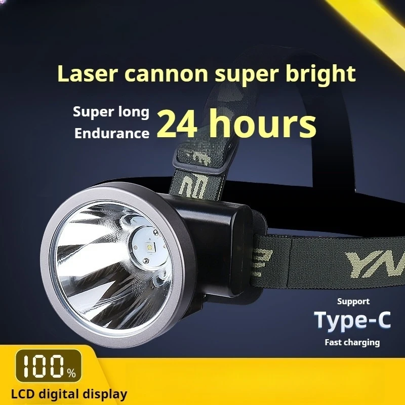 Powerful Rechargeable Headlamp Camping Ultra-bright Hands-free Fishing Light Lightweight Long-lasting Outdoor Mining Headtorch
Powerful Rechargeable Headlamp Camping Ultra-bright Hands-free Fishing Light Lightweight Long-lasting Outdoor Mining Headtorch