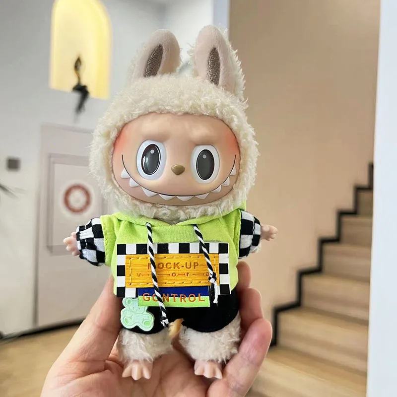 Mini Plush Doll'S Clothes 17cm Cute No Doll Outfit Accessories For Korea Kpop Exo Labubu Idol Dolls Clothing Hoodie Kawaii DIY
Mini Plush Doll'S Clothes 17cm Cute No Doll Outfit Accessories For Korea Kpop Exo Labubu Idol Dolls Clothing Hoodie Kawaii DIY