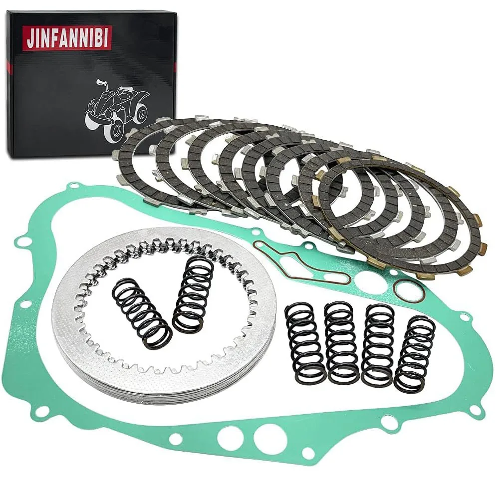 For Suzuki DRZ400 E/S/SM 2000-2015 2016 2017 2018 2019 2020 2021 Clutch Kit Heavy Duty Springs & Cover Gasket
For Suzuki DRZ400 E/S/SM 2000-2015 2016 2017 2018 2019 2020 2021 Clutch Kit Heavy Duty Springs & Cover Gasket