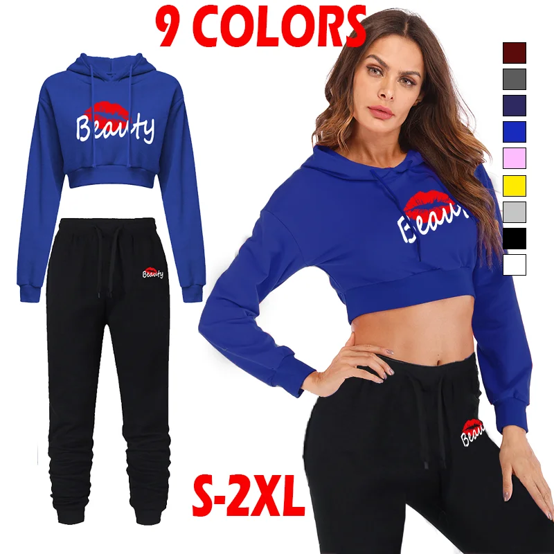 2024 Autumn Womens New Sports Long Sleeve Hooded Set Hoodie and Pants Casual Sweatshirt Fashion Print 2-Piece Jogging Suit
2024 Autumn Womens New Sports Long Sleeve Hooded Set Hoodie and Pants Casual Sweatshirt Fashion Print 2-Piece Jogging Suit