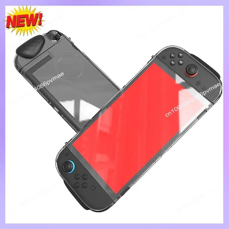 T24C Transparent Shell+Grip Case Kit For Switch2 Game Console Ergonomic Grip Protective Case Shell Cover With Replace Grips D
T24C Transparent Shell+Grip Case Kit For Switch2 Game Console Ergonomic Grip Protective Case Shell Cover With Replace Grips D