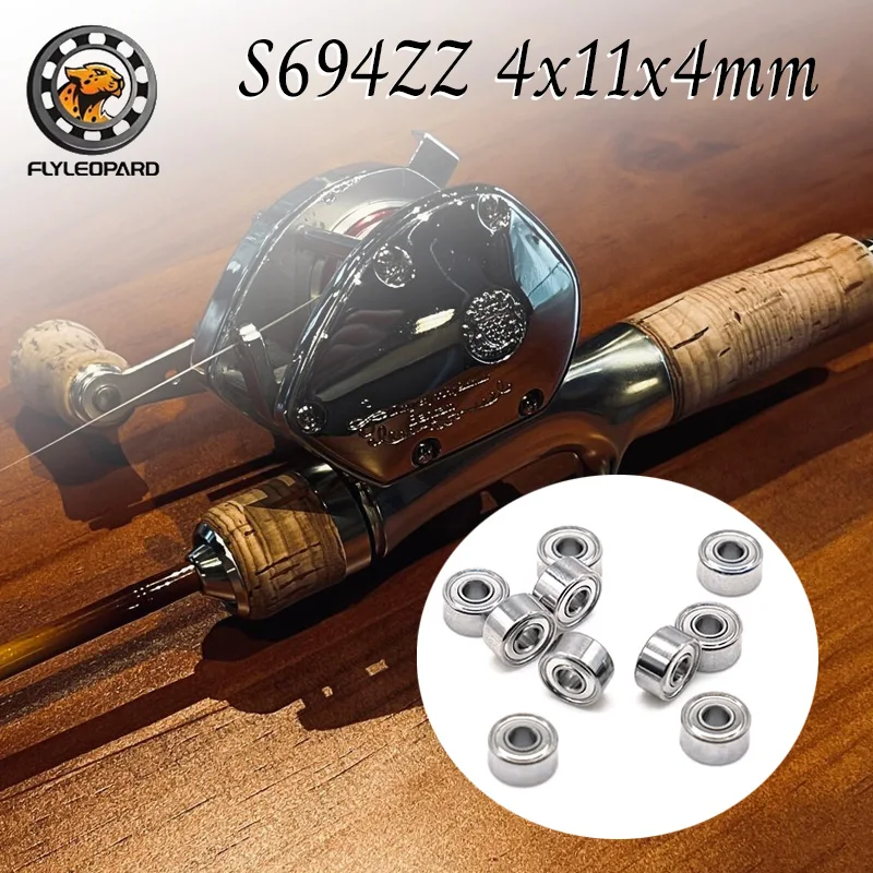 5PCS S694ZZ 4x11x4mm ABEC-7 High Precision Miniature Bearing Stainless Steel Shielded AISI440C
5PCS S694ZZ 4x11x4mm ABEC-7 High Precision Miniature Bearing Stainless Steel Shielded AISI440C