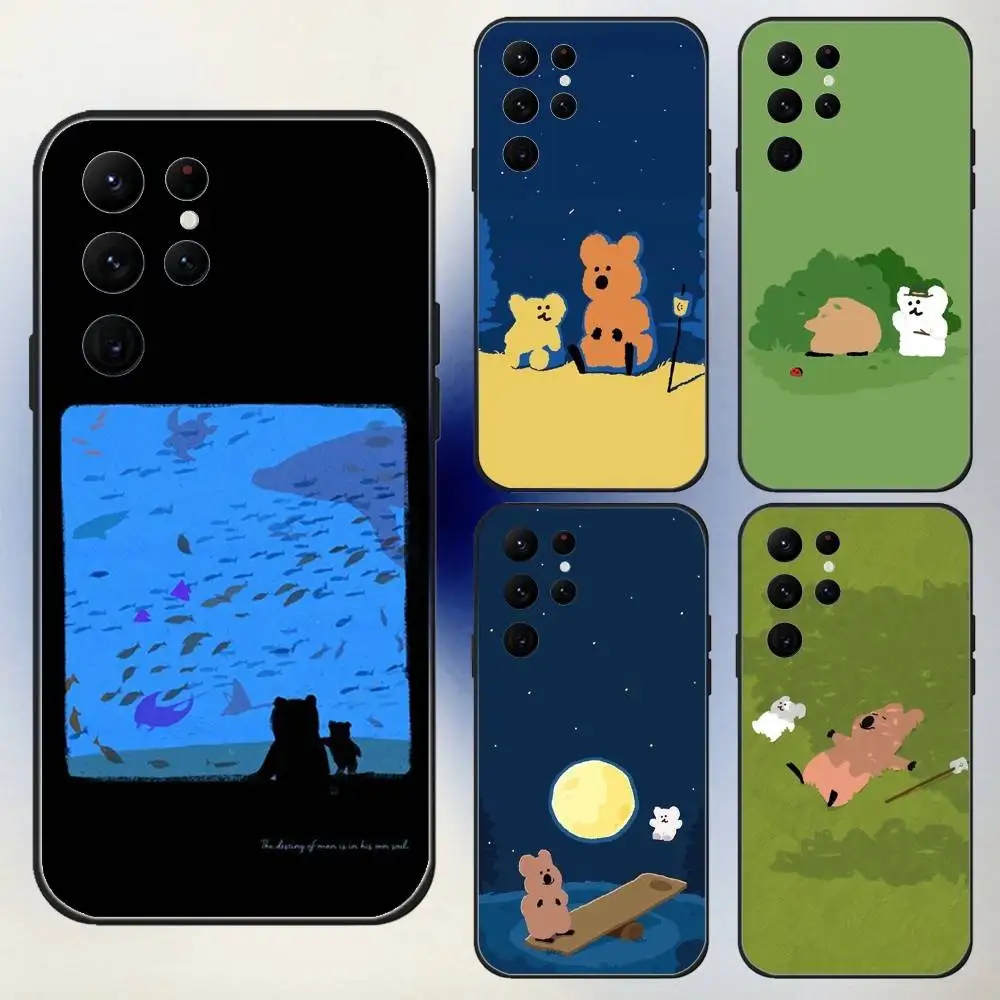 Korea D-Dinotaeng Phone Case For Samsung S25,24,23,30,21,10,9,Ultra,Plus,Lite,FE,5G Black Soft Case
Korea D-Dinotaeng Phone Case For Samsung S25,24,23,30,21,10,9,Ultra,Plus,Lite,FE,5G Black Soft Case