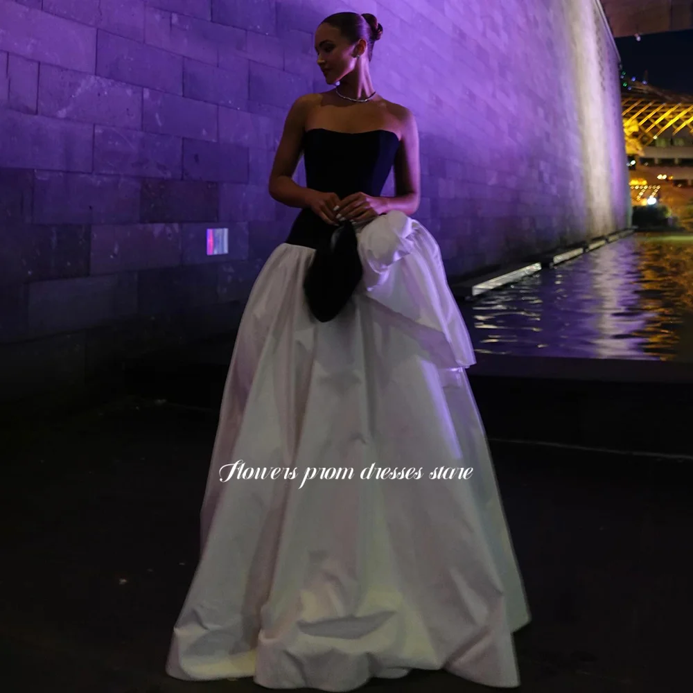 Flowers Two Colors Evening Dress with Bow Strapless Party Dress A Line Prom Dress for Princess فساتين مناسبة رسمية Customized
Flowers Two Colors Evening Dress with Bow Strapless Party Dress A Line Prom Dress for Princess فساتين مناسبة رسمية Customized