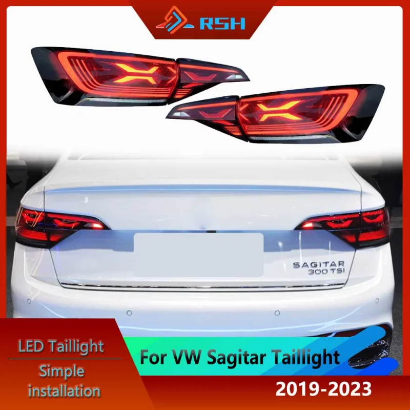 Автомобильный задний фонарь в сборе для Volkswagen VW Sagitar 2019-2023, модифицированный светодиодный указатель поворота, фонарь заднего хода, аксессуары Plug and Play
Автомобильный задний фонарь в сборе для Volkswagen VW Sagitar 2019-2023, модифицированный светодиодный указатель поворота, фонарь заднего хода, аксессуары Plug and Play