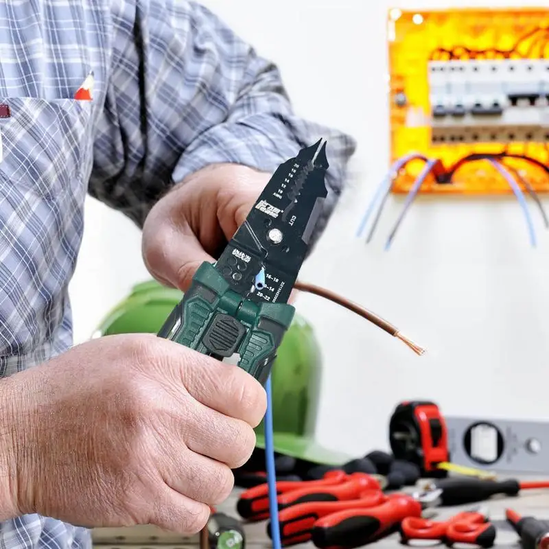 Wire Crimper Professional Precision Connector Crimping Pliers Precision Connector Crimping Pliers Multipurpose Electrical Tools
Wire Crimper Professional Precision Connector Crimping Pliers Precision Connector Crimping Pliers Multipurpose Electrical Tools