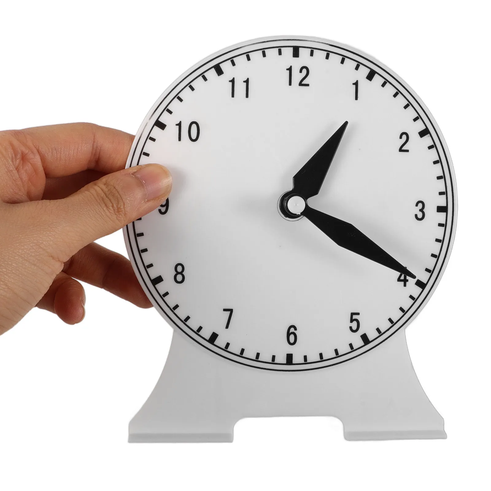 1Pcs 2-Hand Clock Educational Early Time Teaching Aid School Desk Tool Clear Hour Markings Eye Hand Coordination
1Pcs 2-Hand Clock Educational Early Time Teaching Aid School Desk Tool Clear Hour Markings Eye Hand Coordination