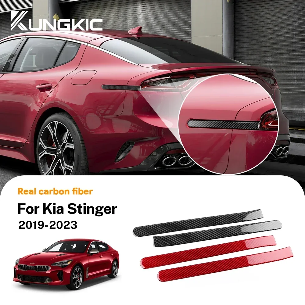 Real Soft Carbon Fiber For KIA Stinger 2019 2020 2021 2022 2023 LHD RHD Car Rear Brake Light Strip Sticker Trim Accessories
Real Soft Carbon Fiber For KIA Stinger 2019 2020 2021 2022 2023 LHD RHD Car Rear Brake Light Strip Sticker Trim Accessories