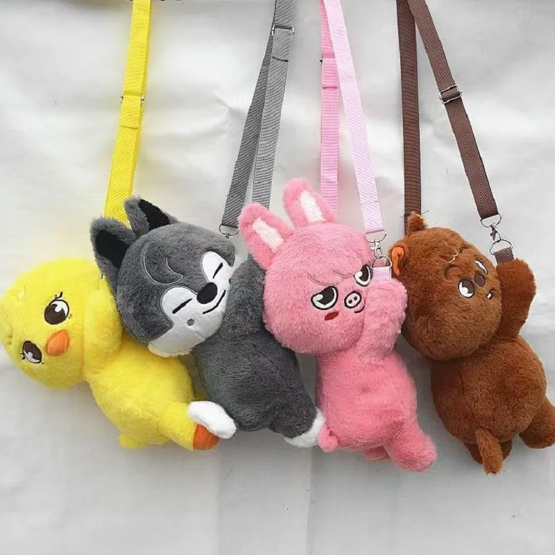 New StrayKids Bang Chan Felix SKZOO Plush Backpack Cartoon Doll Crossbody Bag Plush Children's Toy Doll Backpack
New StrayKids Bang Chan Felix SKZOO Plush Backpack Cartoon Doll Crossbody Bag Plush Children's Toy Doll Backpack