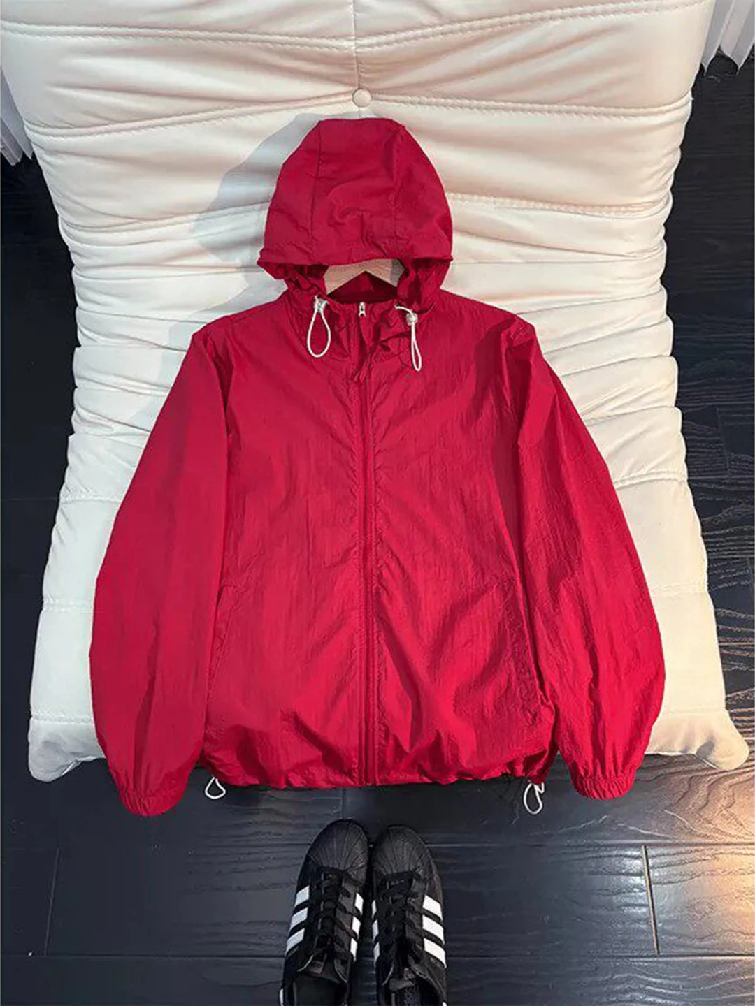 UPF50 Sun-Protective Hooded Jacket Thin Quick-Dry Cycling Outerwear for Men And Women Summer Lightweight Breathable Polyester
UPF50 Sun-Protective Hooded Jacket Thin Quick-Dry Cycling Outerwear for Men And Women Summer Lightweight Breathable Polyester