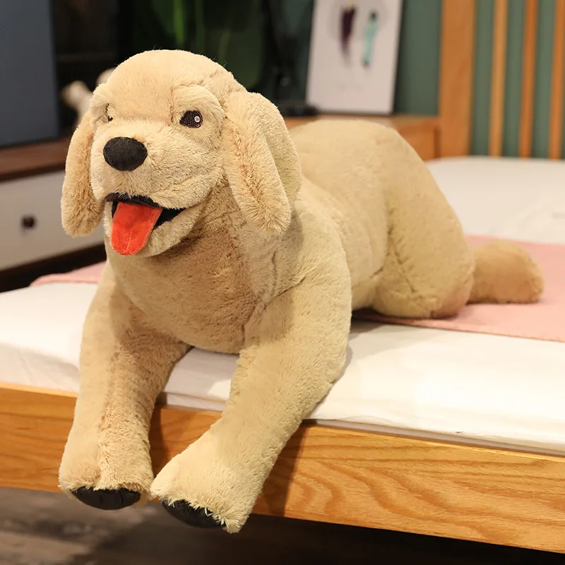 Labrador Simulated Dog Doll Plush Toy Lying&Sitting Cartoon Puppy Animal Plushie Sleeping Companion Present
Labrador Simulated Dog Doll Plush Toy Lying&Sitting Cartoon Puppy Animal Plushie Sleeping Companion Present