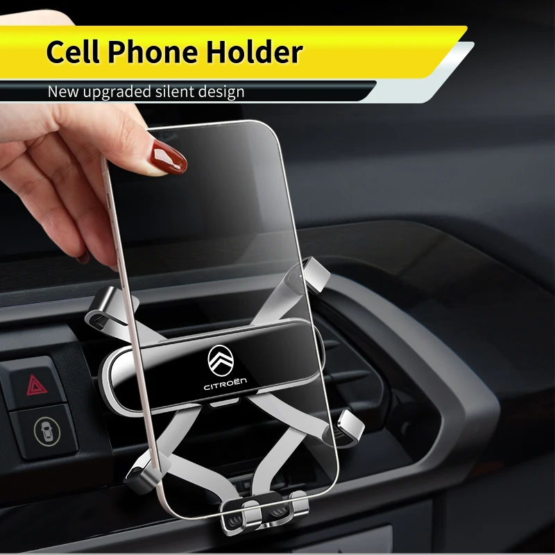 Gravity Phone Holder Air Vent Mount Auto Lock Mobile For Citroen C4 C3 C5 C1 C2 Berlingo Celysee Cactus Picasso Aircross Saxo
Gravity Phone Holder Air Vent Mount Auto Lock Mobile For Citroen C4 C3 C5 C1 C2 Berlingo Celysee Cactus Picasso Aircross Saxo