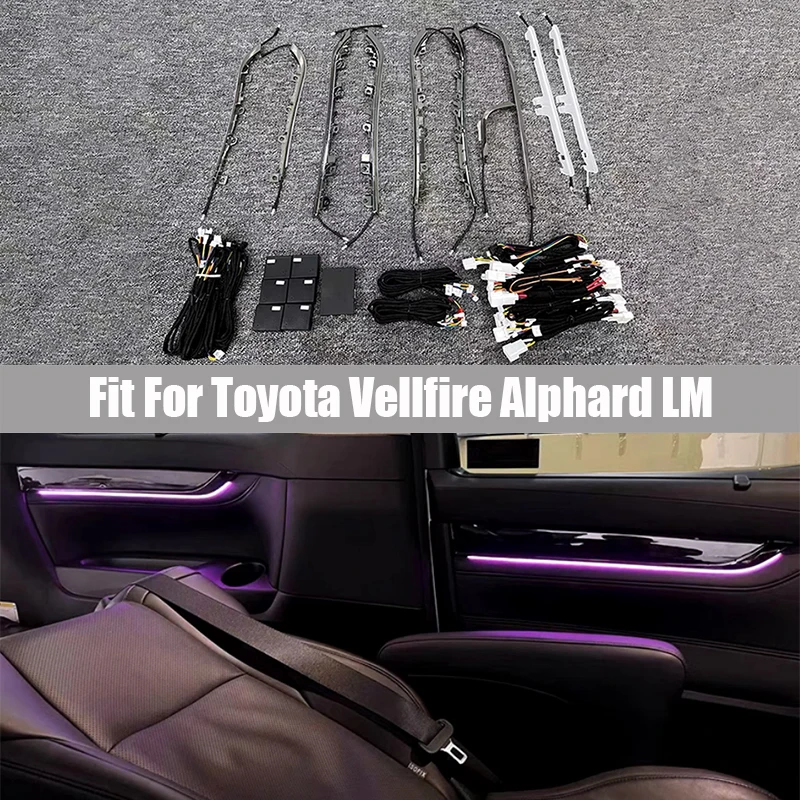64 Colors Car Atmosphere Lamp Fit for Toyota Vellfire Alphard LM Left and Right Rudder Car Special Ambient Light
64 Colors Car Atmosphere Lamp Fit for Toyota Vellfire Alphard LM Left and Right Rudder Car Special Ambient Light