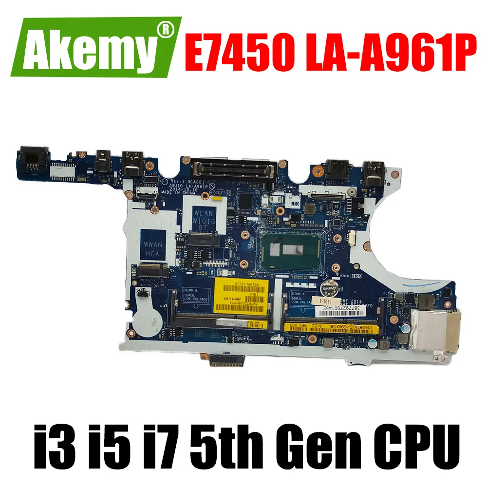 Материнская плата для ноутбука DELL Latitude E7450 7450 LA-A961P ZBU10 0R1VJD 0Y15C1 0420PP 0TFVF9, материнская плата для ноутбука протестирована
Материнская плата для ноутбука DELL Latitude E7450 7450 LA-A961P ZBU10 0R1VJD 0Y15C1 0420PP 0TFVF9, материнская плата для ноутбука протестирована