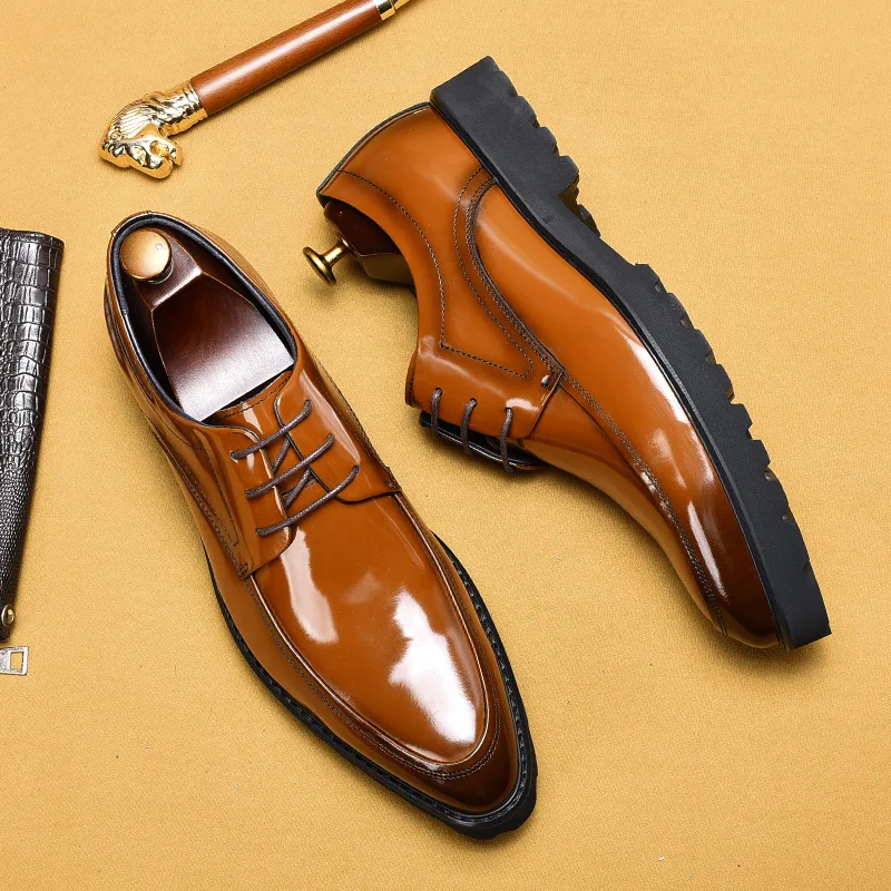Men'S Genuine Leather Vintage High Quality Shoes Luxury Wedding Formal Dress Classic Elegant Italian Black Shoe
Men'S Genuine Leather Vintage High Quality Shoes Luxury Wedding Formal Dress Classic Elegant Italian Black Shoe