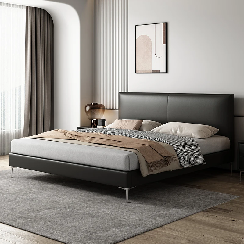 Minimalist Fashionable Bed Modern Leather Wedding Design Luxury Bed Apartment High Quality Luxury Cama Casal Bedroom Furniture
Minimalist Fashionable Bed Modern Leather Wedding Design Luxury Bed Apartment High Quality Luxury Cama Casal Bedroom Furniture