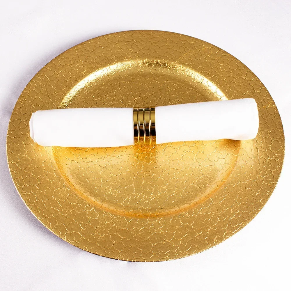 33cm gold Plastic charge plates Fruits Disc party dinner steak Western dish Wedding Christmas salver 24pcs support dropshipping
33cm gold Plastic charge plates Fruits Disc party dinner steak Western dish Wedding Christmas salver 24pcs support dropshipping