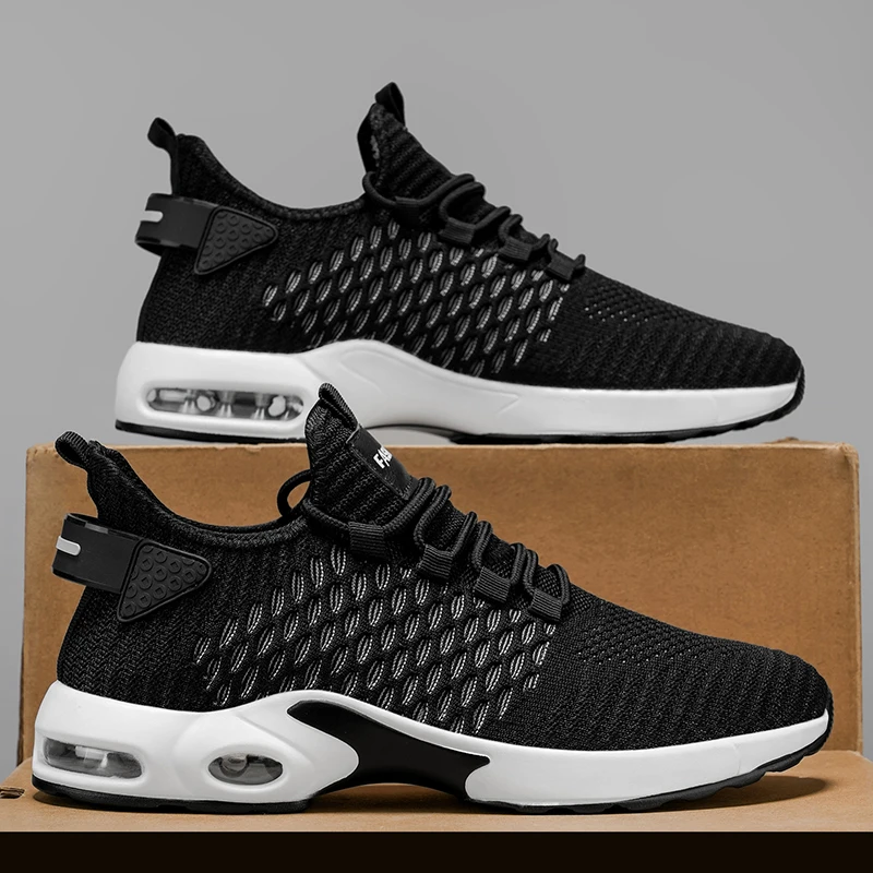 Men Sports Shoes Breathable Fashion Lightweight Running Shoes Shock Absorption Anti Slip Lace Up Outdoor Walking Shoes for Man
Men Sports Shoes Breathable Fashion Lightweight Running Shoes Shock Absorption Anti Slip Lace Up Outdoor Walking Shoes for Man