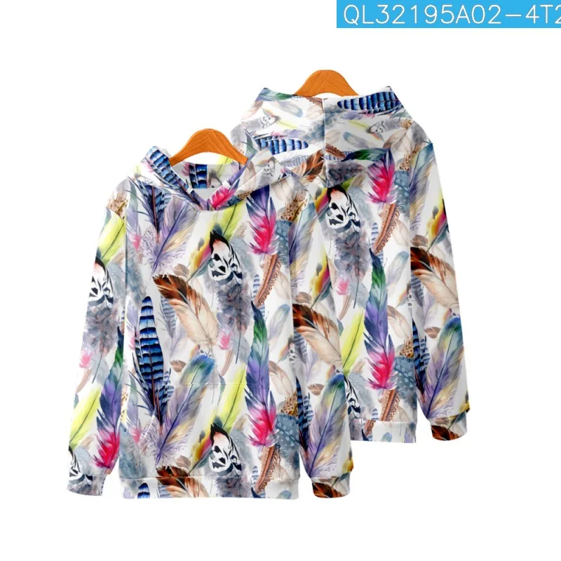 Fashion Colorful Feathers Printed Long Sleeve Hoodies Autumn Casual Couple Women Men Pullover Harajuku Sweatshirt
Fashion Colorful Feathers Printed Long Sleeve Hoodies Autumn Casual Couple Women Men Pullover Harajuku Sweatshirt