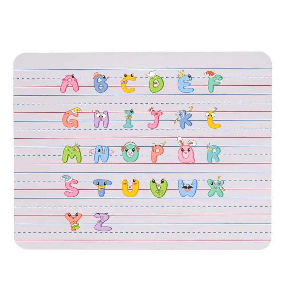 Four-line Three-grid Small Whiteboard Double Sided Lapboards Mini Dry-Erase Learning Boards Portable Reusable Eco-friendly Kids
Four-line Three-grid Small Whiteboard Double Sided Lapboards Mini Dry-Erase Learning Boards Portable Reusable Eco-friendly Kids
