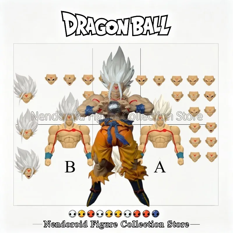 In Stock Black Hole Studio Dragon Ball Son Goku Action Figure White God PVC Upper Body Plainface Carving SHF Accessory Kit Toy
In Stock Black Hole Studio Dragon Ball Son Goku Action Figure White God PVC Upper Body Plainface Carving SHF Accessory Kit Toy