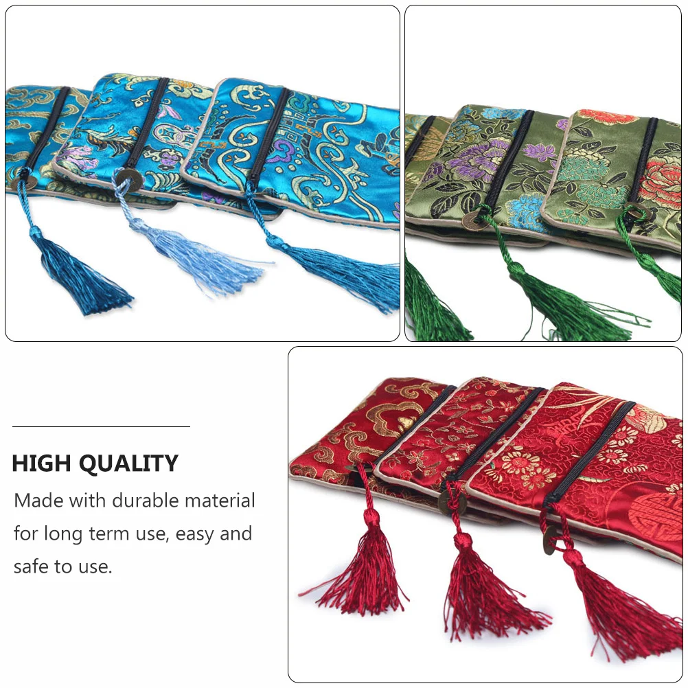 10pcs Jewelry Bags Decorative Asian Pouches Travel Case Bead Storage Organizer Gift Bags Wedding Favors Birthday Party
10pcs Jewelry Bags Decorative Asian Pouches Travel Case Bead Storage Organizer Gift Bags Wedding Favors Birthday Party