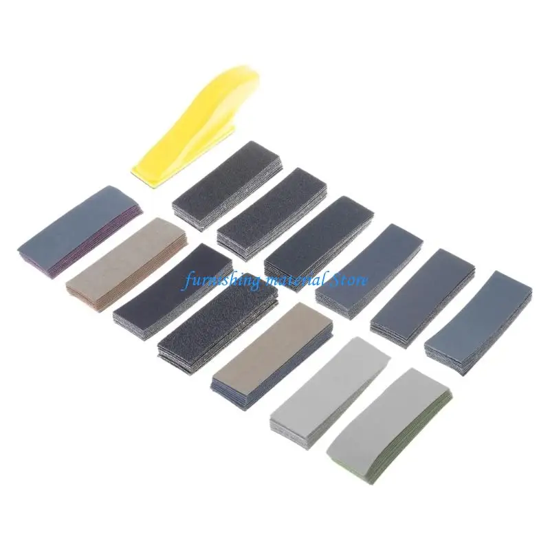 Y5GD 131Piece Sanding Set Aluminum Oxide Abrasive Block for Craftsmen Beginners
Y5GD 131Piece Sanding Set Aluminum Oxide Abrasive Block for Craftsmen Beginners
