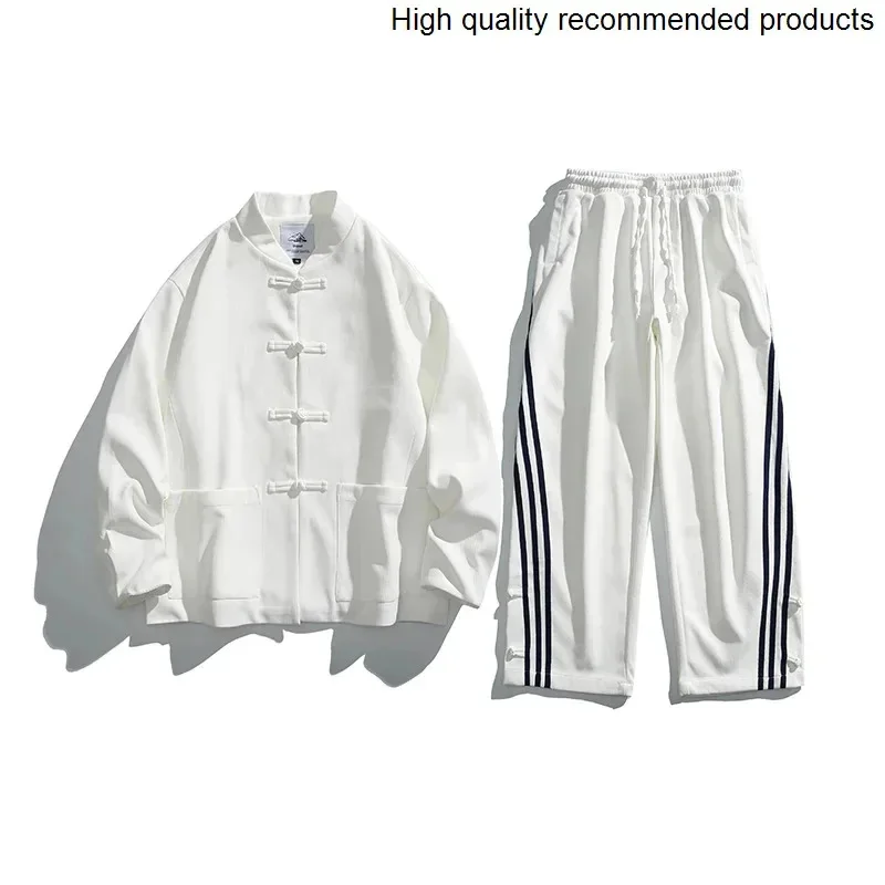 Chinese Buttons Streetwear Fashion Men's Loose Casual Vintage Hip Hop Jacket Coat Women Unisex Outerwear Spring Autumn Clothing
Chinese Buttons Streetwear Fashion Men's Loose Casual Vintage Hip Hop Jacket Coat Women Unisex Outerwear Spring Autumn Clothing