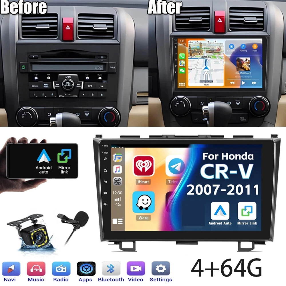 7inch Car Stereo Radio Fit For Carplay GPS Navigation Fit For Honda CRV 2007 - 2011 Android 14 Car navigation Android auto/4+64G
7inch Car Stereo Radio Fit For Carplay GPS Navigation Fit For Honda CRV 2007 - 2011 Android 14 Car navigation Android auto/4+64G