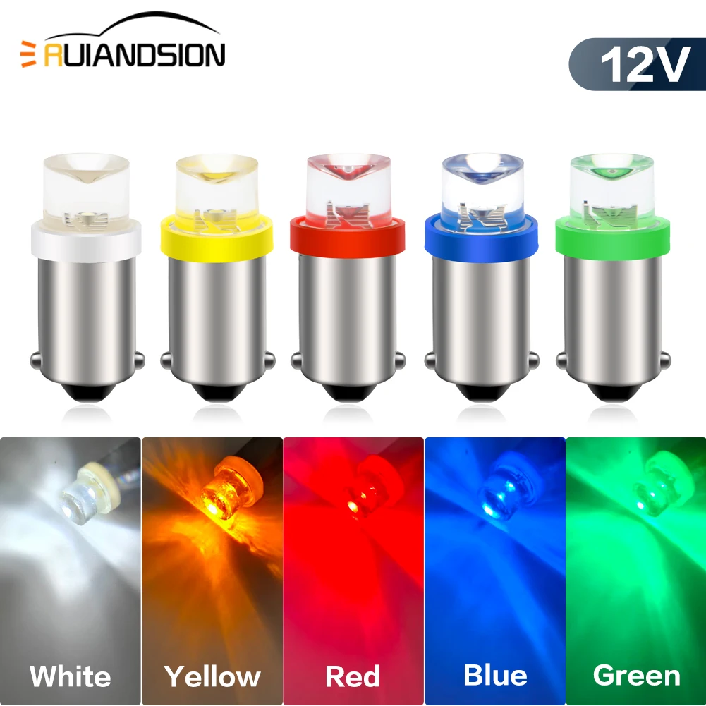 4PCS BA9S LED T4W F3 Chip Super Bright White 12V 12SMD Dashboard Lights License Plate Dome Courtesy Light Door Side Marker Bulb
4PCS BA9S LED T4W F3 Chip Super Bright White 12V 12SMD Dashboard Lights License Plate Dome Courtesy Light Door Side Marker Bulb