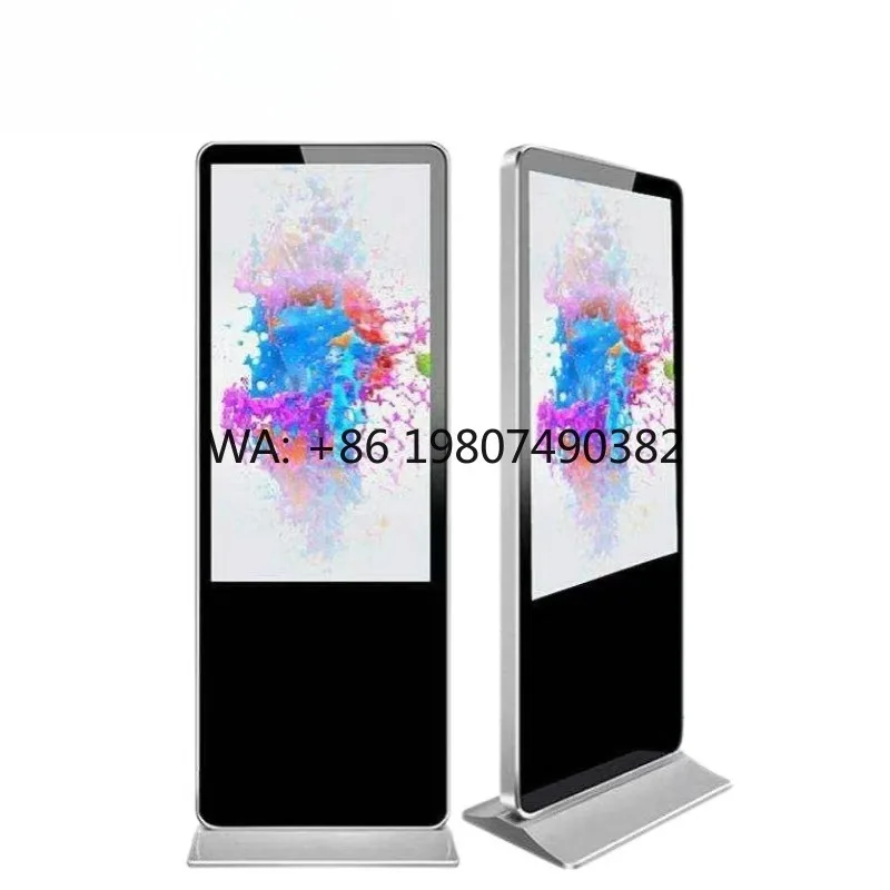 43 49 55 Inch HD IPS Touch Screen Totem Floor Stand Built-in CMS Indoor Commercial Digital Signage Display Screen
43 49 55 Inch HD IPS Touch Screen Totem Floor Stand Built-in CMS Indoor Commercial Digital Signage Display Screen