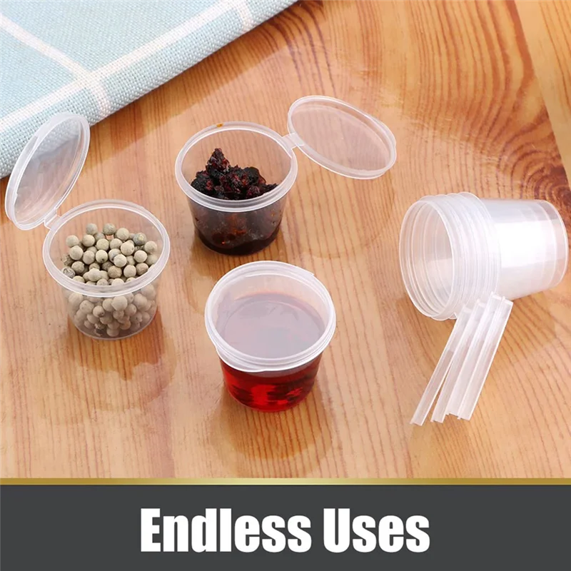A15F-100 Pieces Small Plastic Containers 25Ml Small Sauce Pots Plastic Pots Jelly Pots For Sauce Dips Salads
A15F-100 Pieces Small Plastic Containers 25Ml Small Sauce Pots Plastic Pots Jelly Pots For Sauce Dips Salads