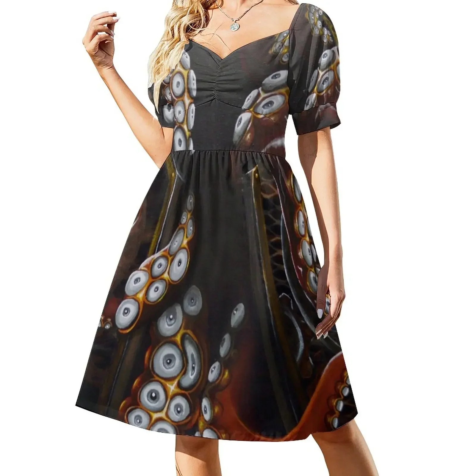 steampunkocto Short-Sleeved Dress dress for women ladies dresses for women 2025 Dress
steampunkocto Short-Sleeved Dress dress for women ladies dresses for women 2025 Dress