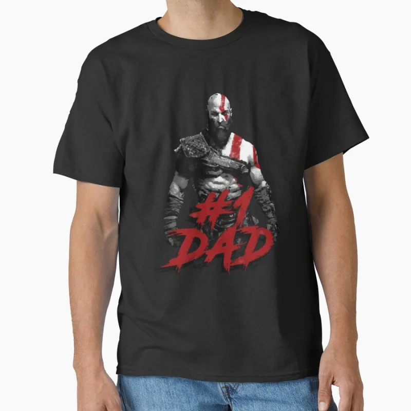 Kratos and Son Perfect Gift 80s video game God of war The warrior of gods Norse mythology Sparta T-shirt large size Tops
Kratos and Son Perfect Gift 80s video game God of war The warrior of gods Norse mythology Sparta T-shirt large size Tops