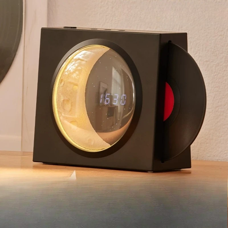 Moon Clock Bluetooth Audio Small Speaker Record Player Ornament Practical Birthday Gift Boys and Girls
Moon Clock Bluetooth Audio Small Speaker Record Player Ornament Practical Birthday Gift Boys and Girls