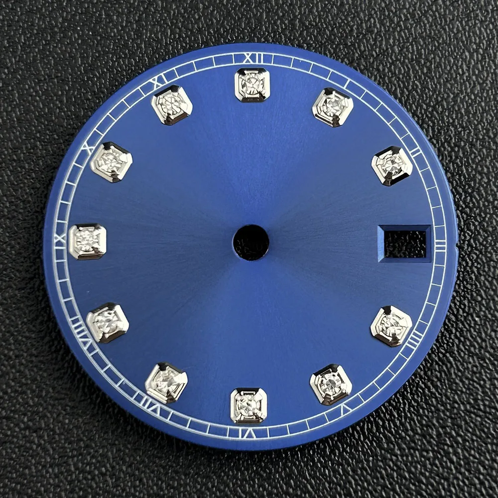 NH35 Dial Watch Dial Diamond Dial Man‘s Watch Dial 28.5mm dial Suitable for NH35/NH36 Movement Watch Repair Tool
NH35 Dial Watch Dial Diamond Dial Man‘s Watch Dial 28.5mm dial Suitable for NH35/NH36 Movement Watch Repair Tool